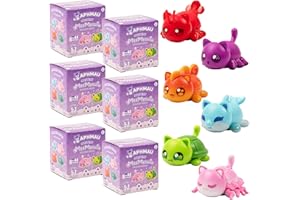Aphmau MeeMeow Mystery Figures 6 Pack – Series 4; YouTube Gaming Channel, Blind Box, 6 of 8 Possible Under The Sea MeeMeows, Official Merch