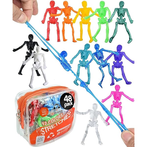 Lot De 60 Bracelets Silicone Halloween - 6 Motifs Différents - Pour Fête, École, Trick Or Treat - Taille Unique