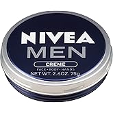 NIVEA Men Creme - Multipurpose Cream for Men - Face, hand and Body Lotion - 2.6 oz. Tin