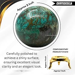 Amazing Gemstone Chrysocolla Shattuckite Crystal