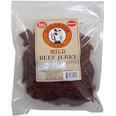 Gold Rush Premium Beef Jerky, Mild Flavor - 15 Oz Bag | Mild Beef Jerky, High Protein Snack, Bulk 15 Oz Bag, Great for Camping &amp; Road Trips