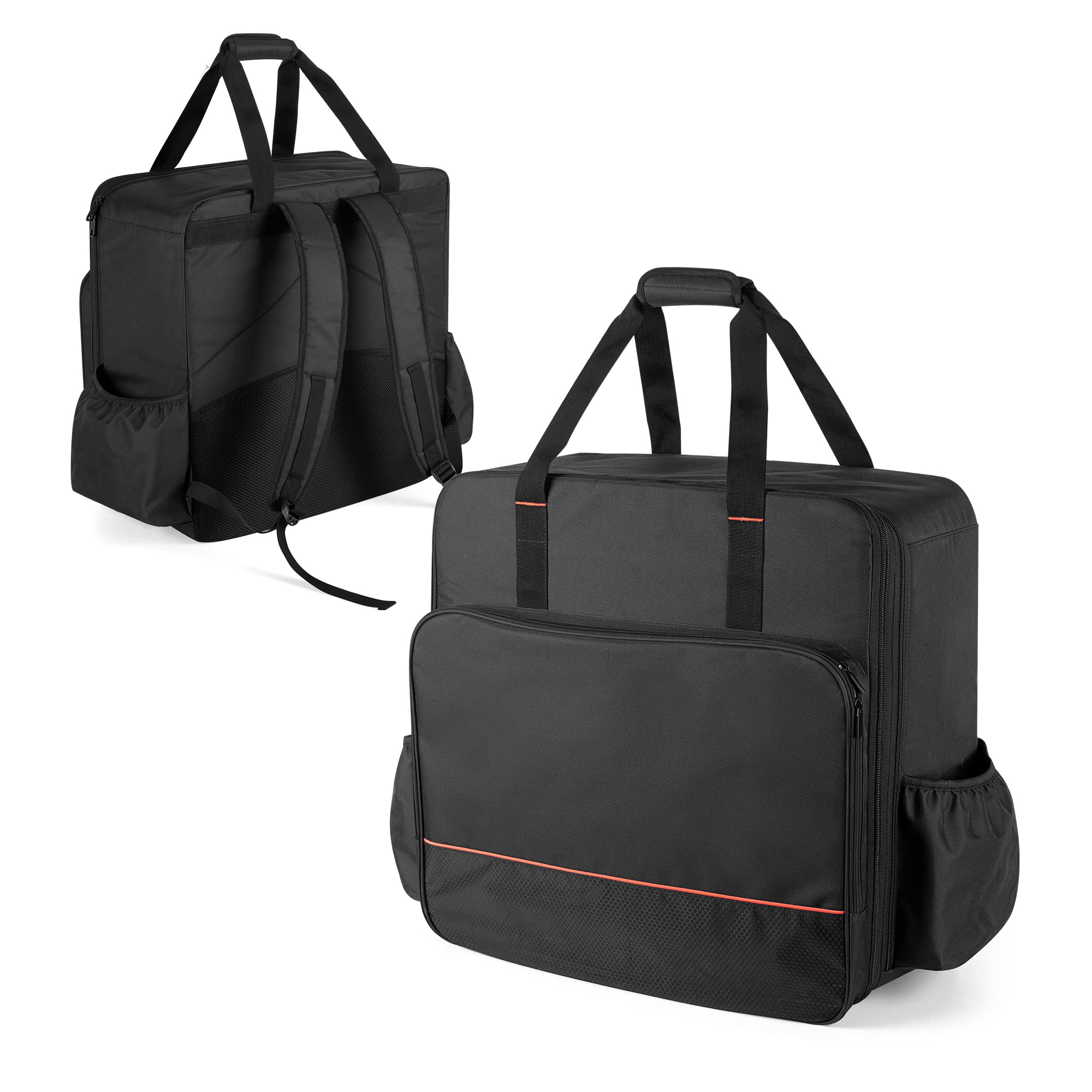 Photo 1 of samdew 17 Inch Tabletop Griddle Carry Bag Backpack, Portable Outdoor Griddle Storage Cover Mainly Compatible with Blackstone 17 Inch Tabletop Griddle with & Without Hood, Bag Only (Patented Design)