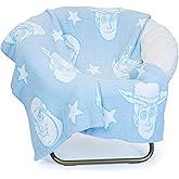 Jay Franco Disney Pixar Toy Story Feather Knit Fluffy Throw Blanket - Woody and Buzz Lightyear Fuzzy Blanket Measures 50 x 60 inch | Super Soft Lightweight Bedding