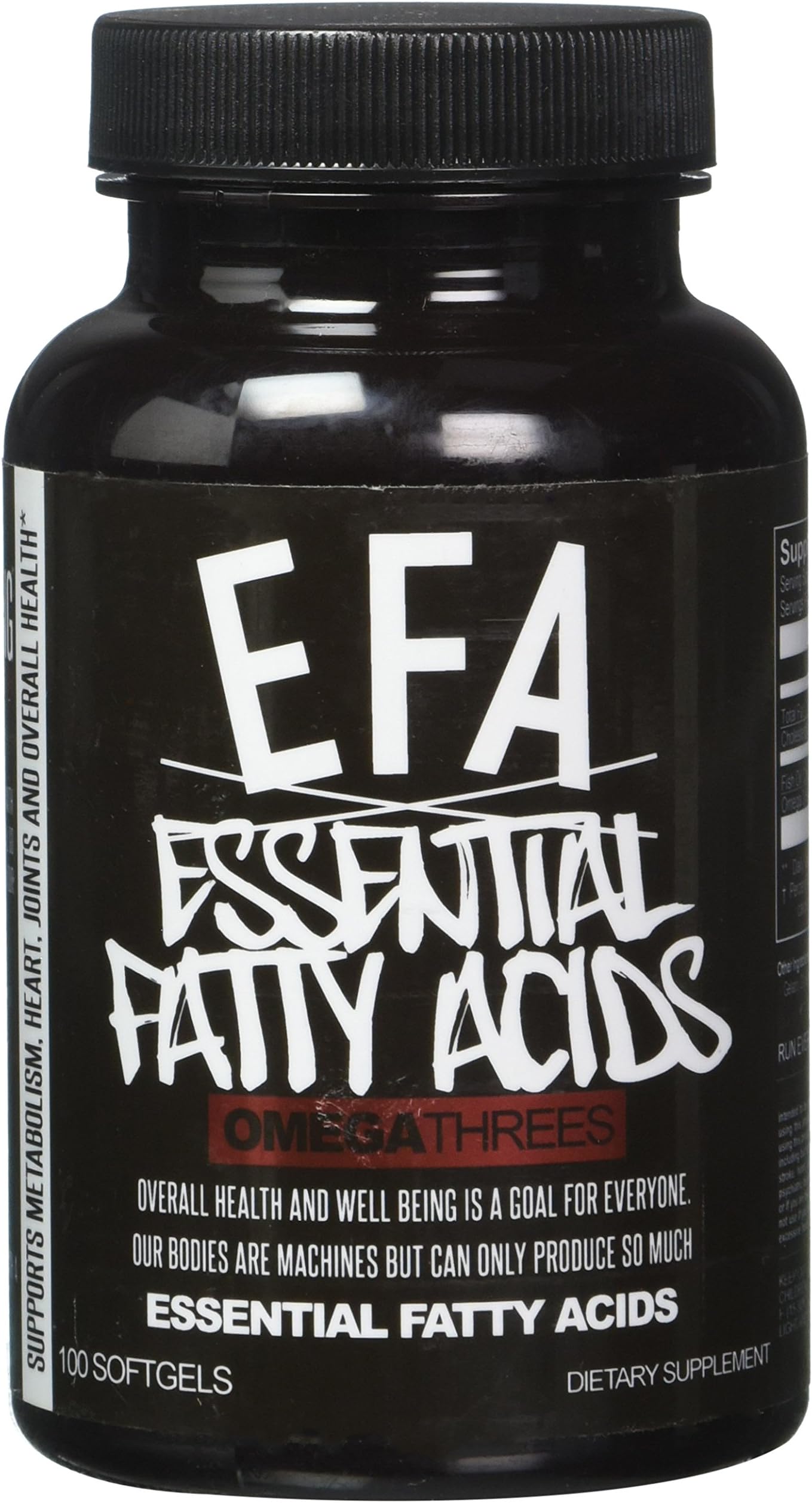 Run Everything Labs Essential Fatty Acids Omega 3's Soft Gels, 100 Count