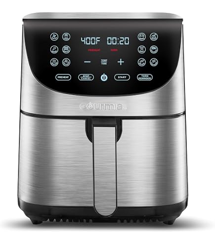 Gourmia Air Fryer Oven Digital Display 6 Quart Large AirFryer