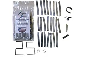Awesome Aquatic Plant Anchors/Weights 25 pk Strip Lead Ribbon Live Plants Weight Anchor (25 Pack Strips)