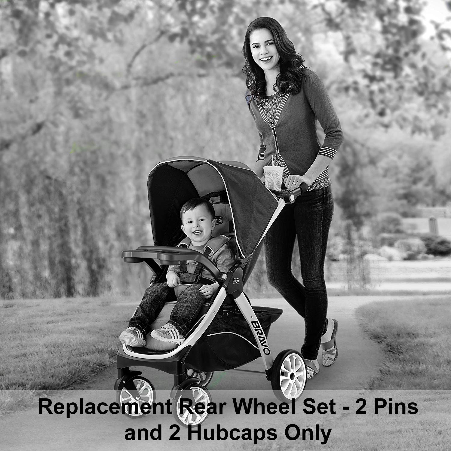 chicco bravo wheel upgrade