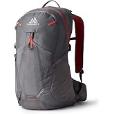 Gregory Maya 25L Women's Day Hiking Backpack, One Size, Sunset Grey | Breathable comfort, Independent zippered pocket with SpeedClip hydration hanger, Front durable stretch mesh stuff pocket