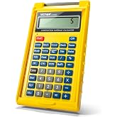 Victor Battery Powered Construction Materials Calculator, Yellow (C5000) | Convert Between Imperial &amp; Metric System, Ideal for Builders, Contractors &amp; Carpenters, Shock-Resistant Case