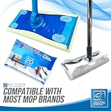 TDBS Wet Floor Cleaning Wipes 20 Pack for Flat Mops Flash Mop Compatible view 3