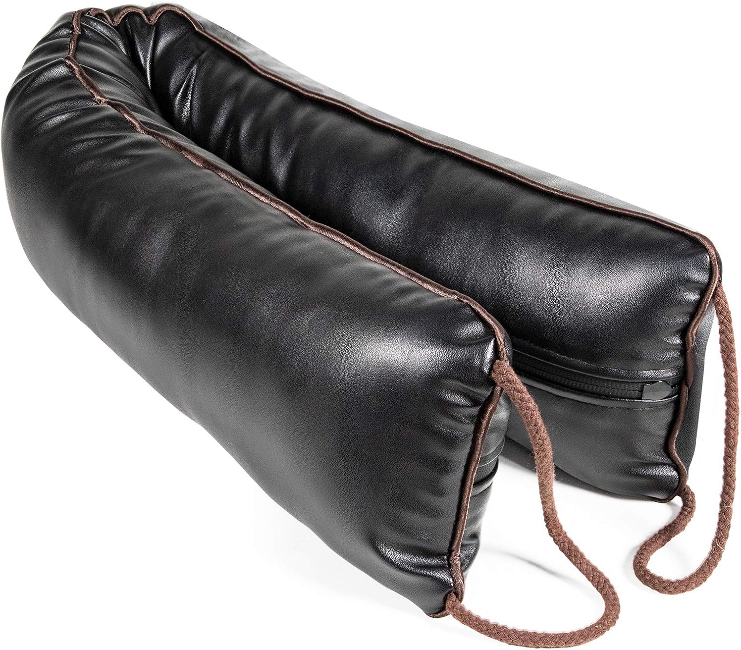 Draft Stoppers - HADOR Door Draft Stopper for Bottom of Doors 36 Inch, Waterproof Weighted Under Door Snake Noise/Breeze/Cold Air Blocker, Black Door Pillow Stopper