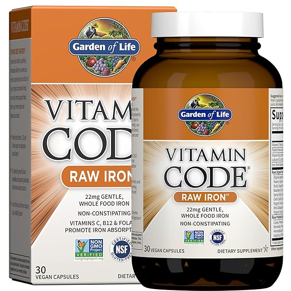 VITAMIN CODE RAW IRON 30CT CAPSULES