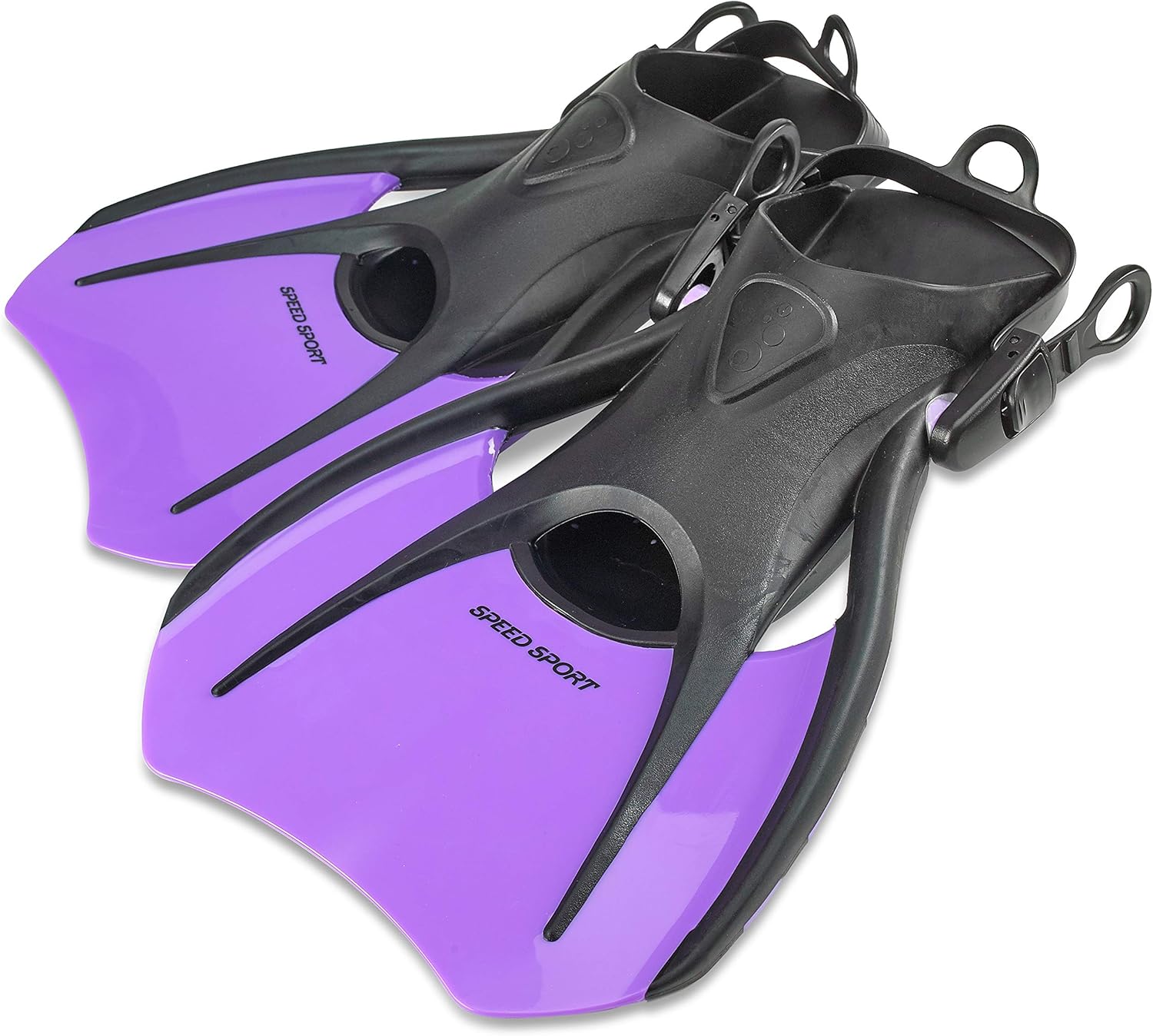 Phantom Aquatics Snorkel Fins, Swim Fins Travel Size Short Adjustable for Snorkeling Diving Adult Men Women Kids Open Heel Swimming Flippers + Net Carry Bag… : Sports & Outdoors