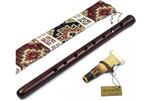 ARMENIAN DUDUK from Apricot wood - handmade in ARMENIA - 1 reed - Oboe Balaban Woodwind Instrument - Playing Instruction - Gi
