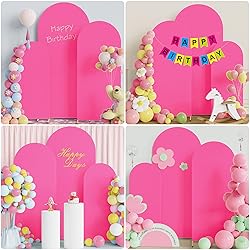 Wokceer Set of 3 Wedding Arch Backdrop Cover