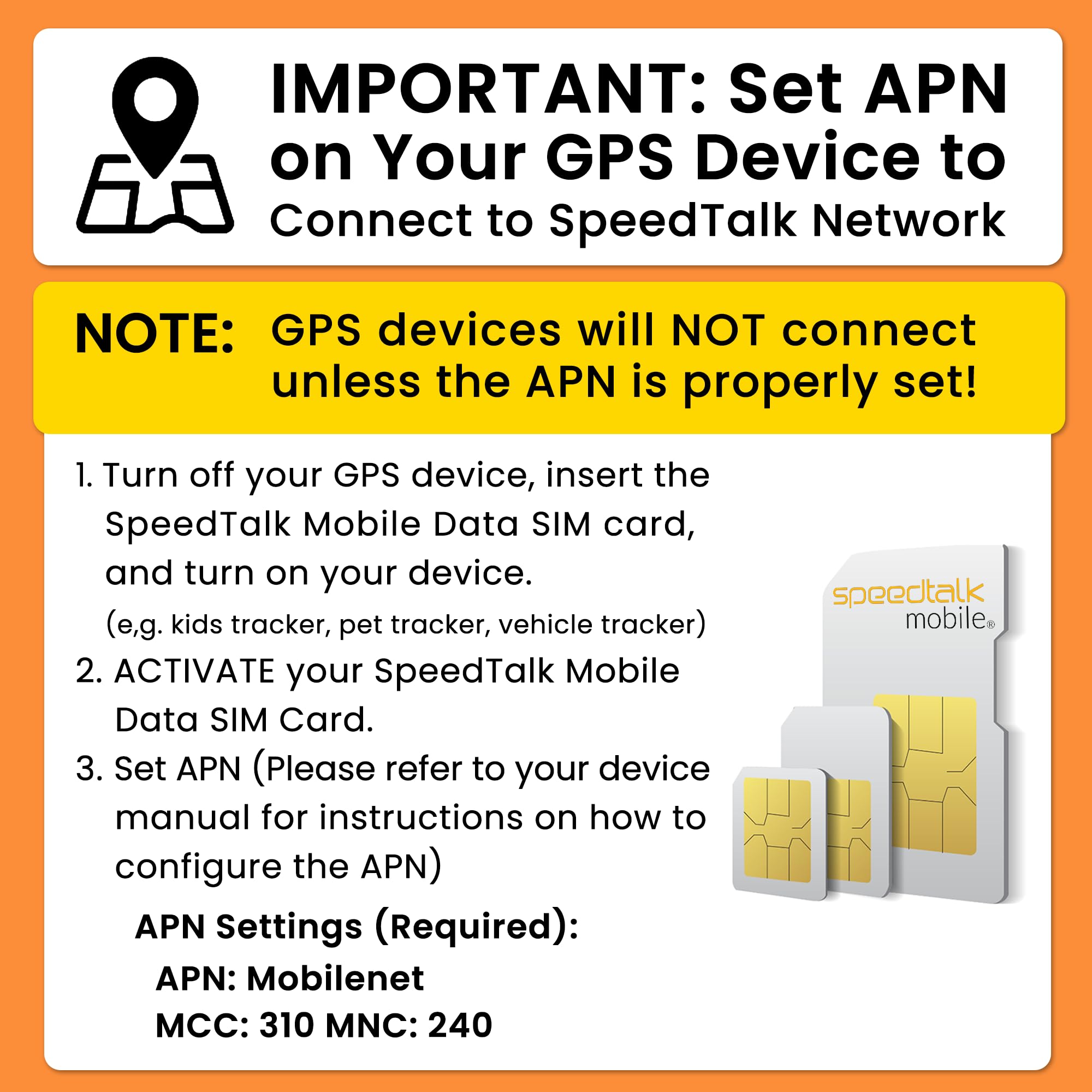 SpeedTalk Mobile SIM Card Starter Kit, Smartphone Cell Phone, GPS Tracker and IoT, Plan Starting at $5 Prepaid, Data, Talk and Text, High Speed 5G 4G LTE, Android iOS, USA, 3 in 1 SIM Kit