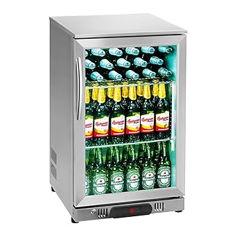 Royal Catering RCGK-108S Nevera Expositora Frigorifico Minibar ...