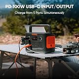 Jackery Explorer 240 v2 Portable Power Station 256Wh LiFePO4 300W AC 100W USB-C view 7