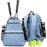 Sucipi Tennis Bag Professional Tennis Backpack for Men and Women Racket Bags Holds 2 Rackets with Ventilated Shoe Compartment