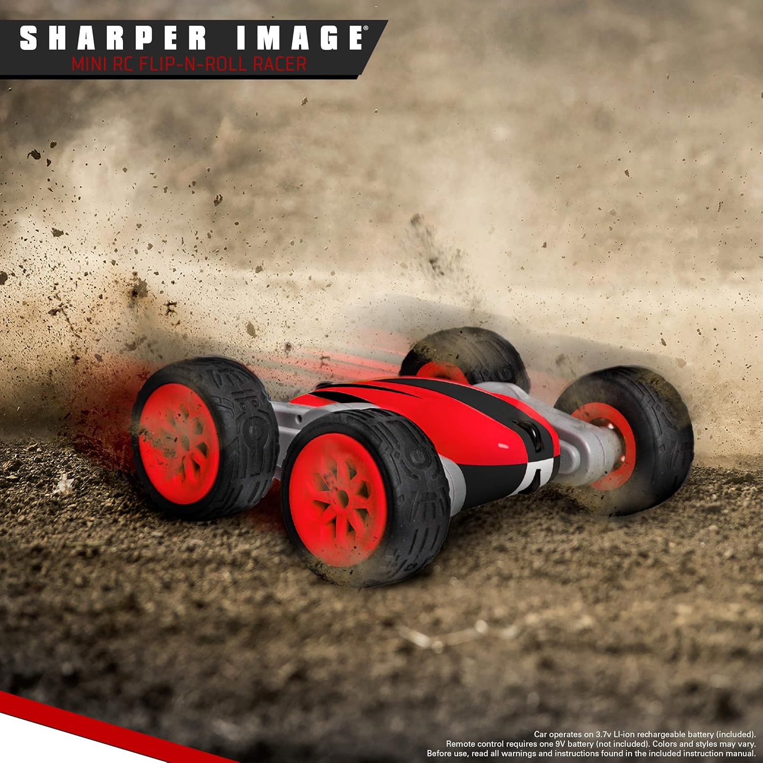 sharper image flip and roll racer