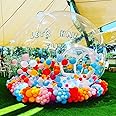 10FT Bubble House Inflatable Bubble Tent, Clear Bubble Balloon Dome Tent with Blower&Pump, Transparent Bubble Garden Tent for Events Exhibitions Party Wedding Birthday Decor
