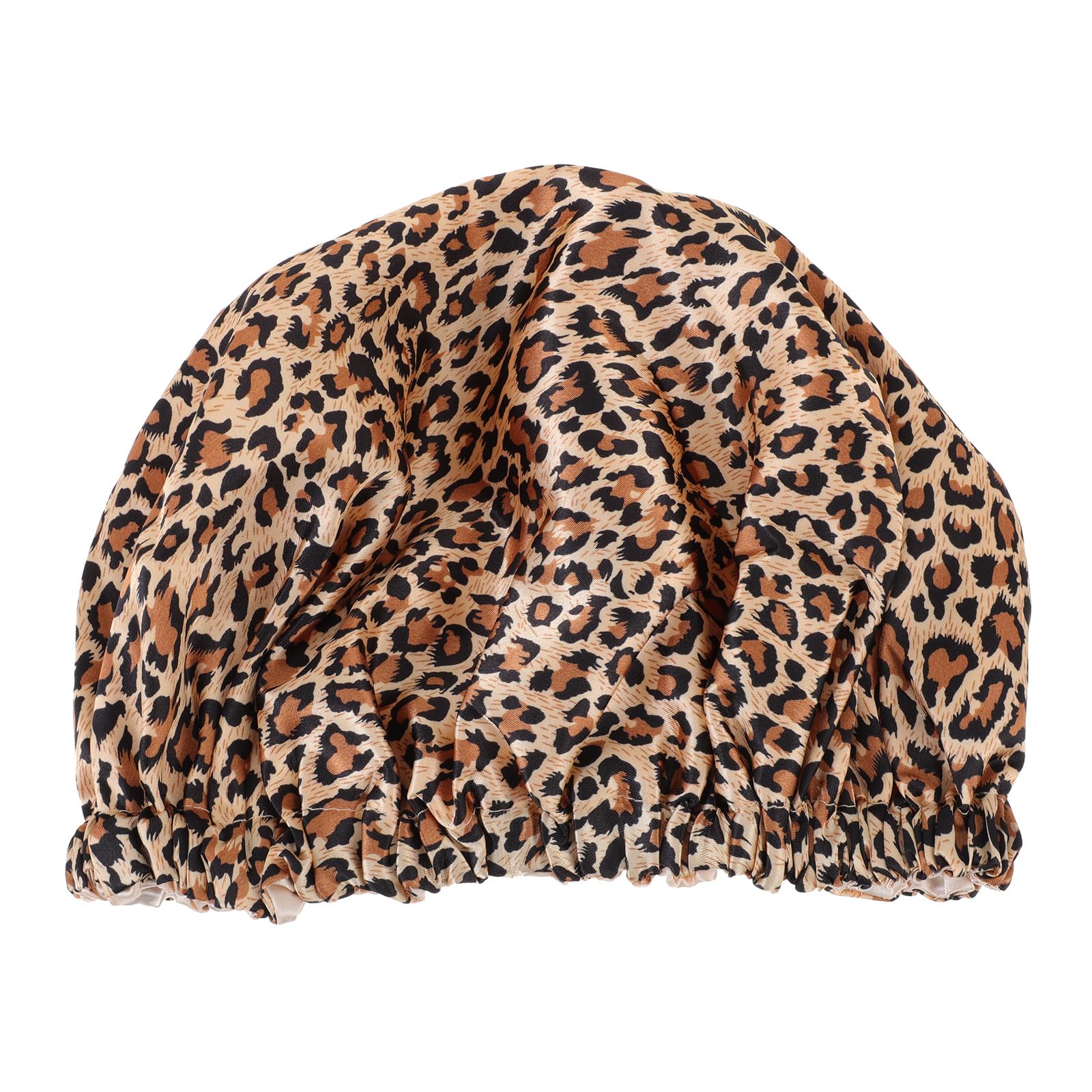 Satin Shower Cap Bonnet for Sleeping Multi Functional Hair Hat for Women Ideal for Curly and Natural Hair Soft and Comfortable Design for Bathing and Sleep