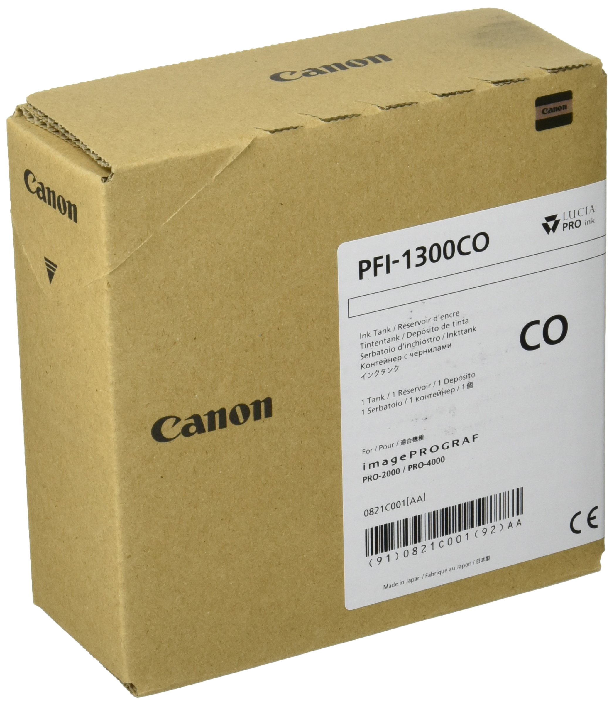 CANON PFI-1300 Chroma Optimizer Ink Standard Capacity 330 ml Pack of 1 iPF Pro2000/4000