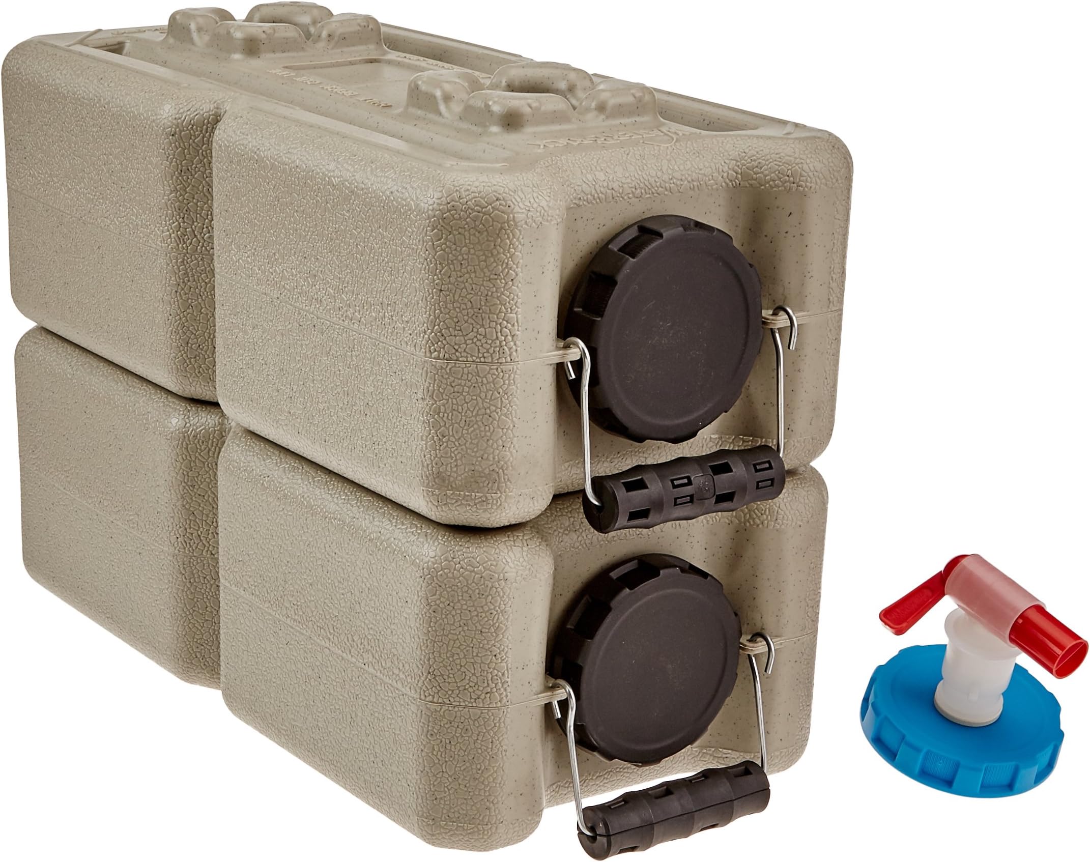 WaterBrick - 2 Pack Blue with Spigot Container
