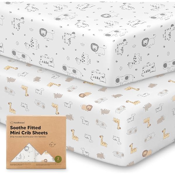 Aden + Anais Muslin Crib Sheet – 100% Cotton Fitted Baby Sheet