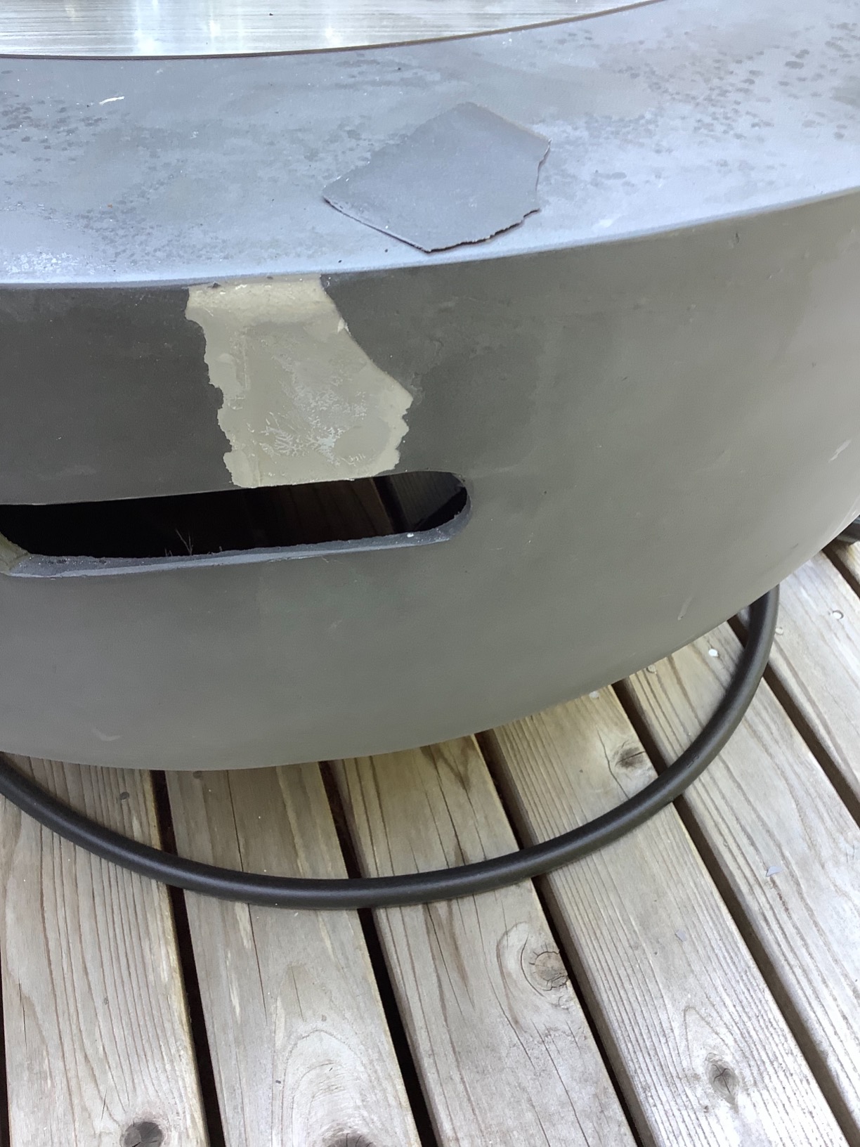 58/mo Finance AKOYA Outdoor Essentials 30" Fiber Concrete Outdoor