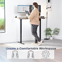 VIVO Electric 60 x 30 in Standing Desk, Memory