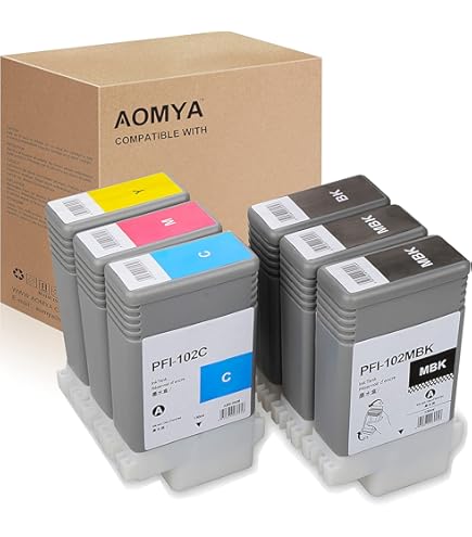 Amazon.com: PFI-707 Ink Tank Replacement for Canon PFI-707MBK PFI