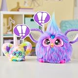 Furby Furblets Series 4 Zee-Bah Zebra Mini Plush Toy Regenbogen view 4