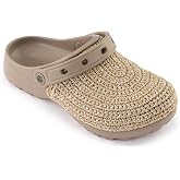 The Sak Bolo Clogs - Women's Crochet Slip On Mule Shoes for Everyday | Breathable Crochet Upper, Cushioned Footbed, Indoor &amp; Outdoor Wear, Easy On-Off, All-Day Comfort for Summer &amp; Everyday