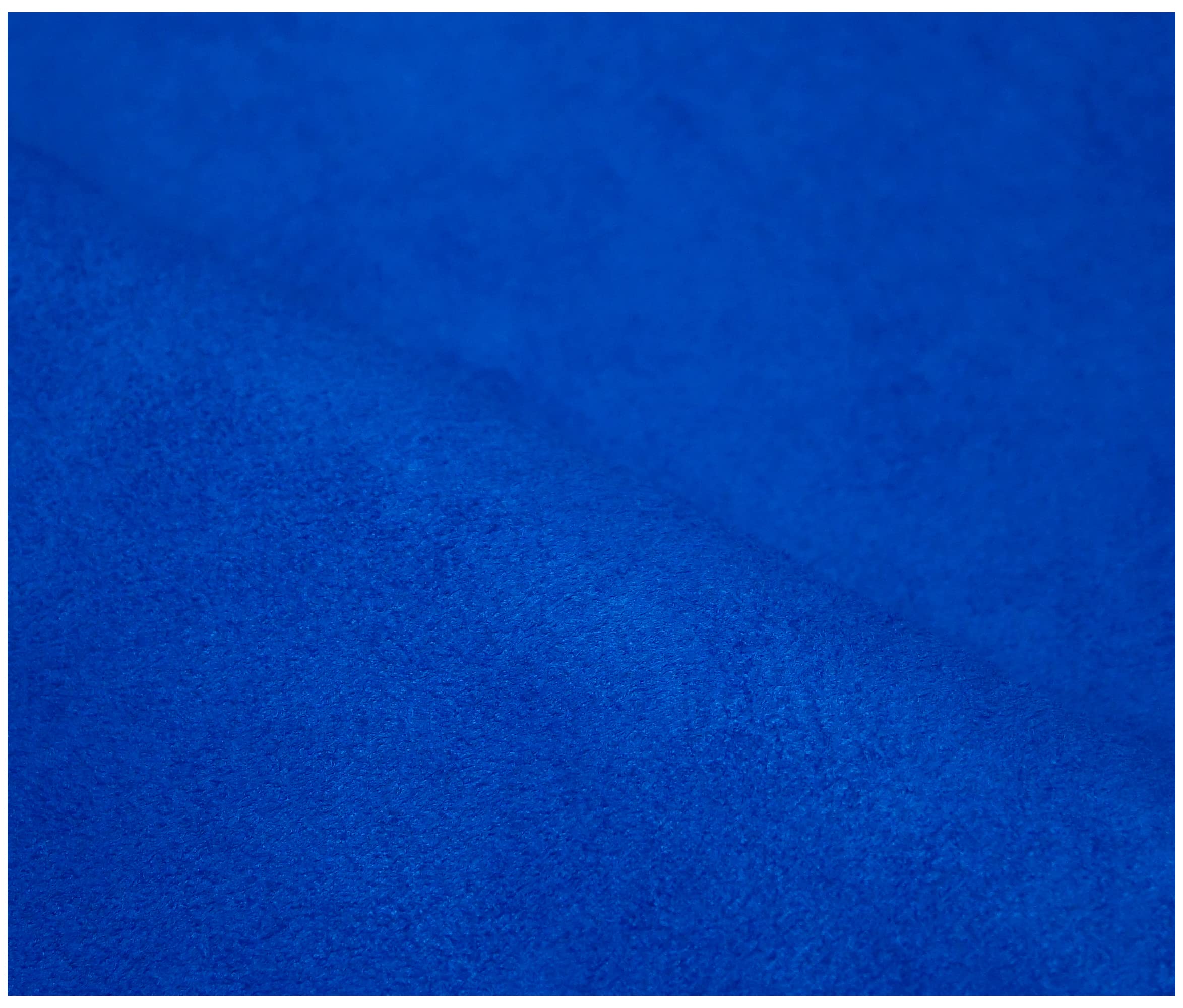 Faux Suede Soft Touch Leatherette Upholstery Fabric for Furnishings Cushions Curtain (300 x 150cm (3 Metre), Royal Blue)