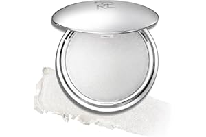 FOCALLURE Shimmer Face Highlighter Makeup Powder, Gel to Powder Glow Finish, Leaving a Lightweight & Healthy Radiance, Long Lasting Luminous Face Body Highlighter Makeup,WT01 The Ice Planet