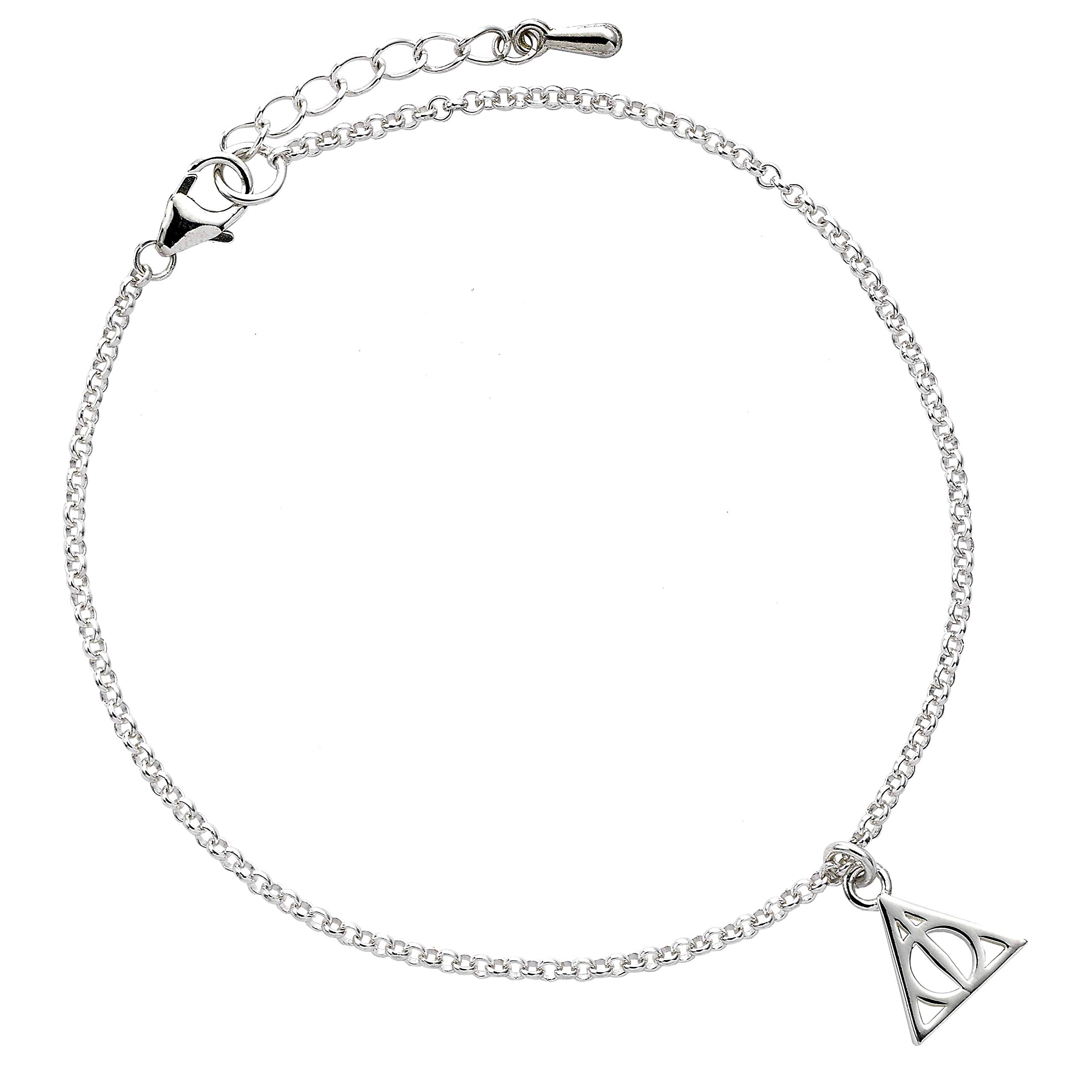 Harry Potter Sterling Silver Deathly Hallows Bracelet SCB054