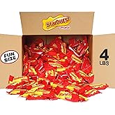 STARBURST Original Fun Size Individually Wrapped Chewy Party Favor Candy Bulk Box, 4 Pound Box