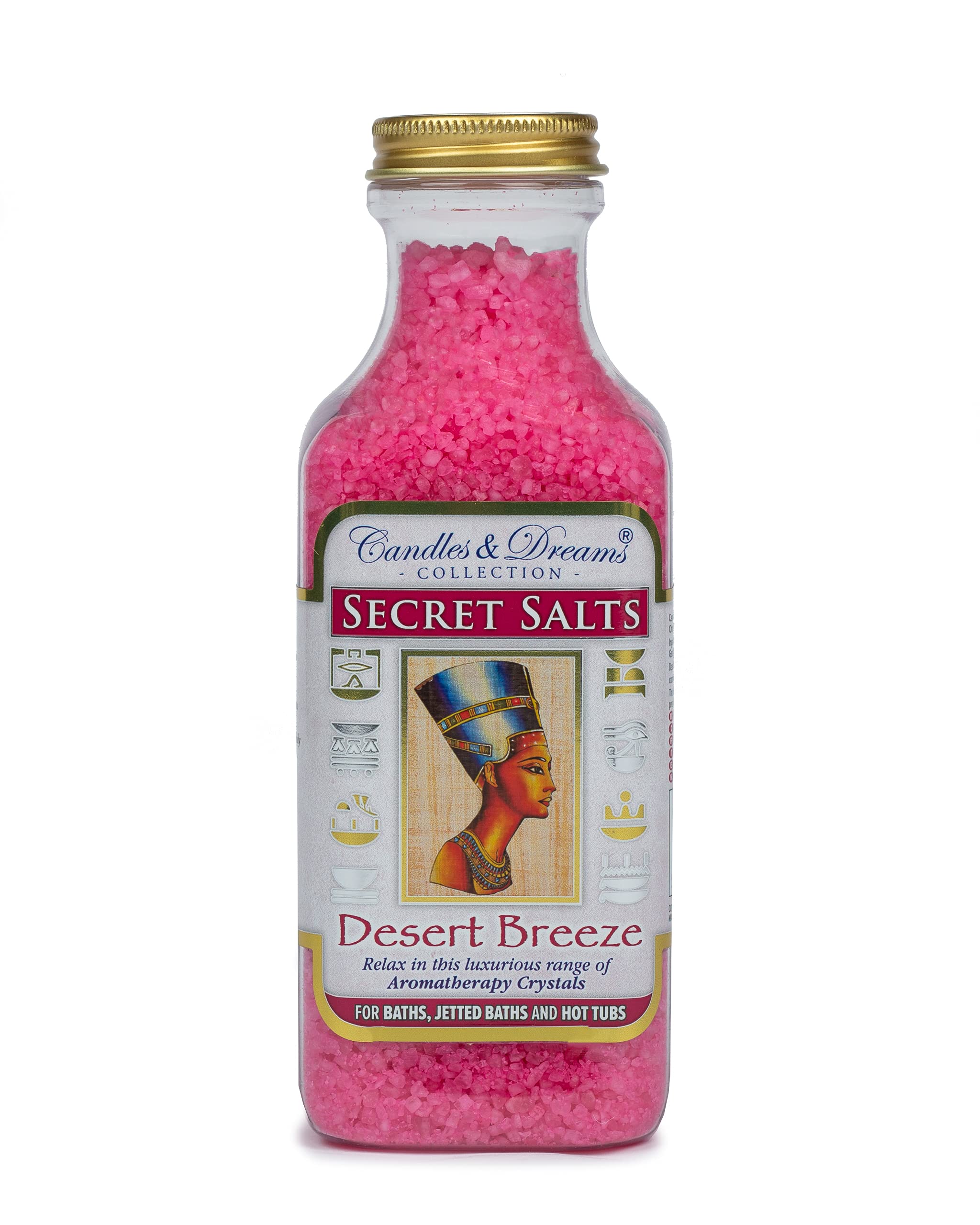 Candles and dreams Hot tub spa/ Bath aromatherapy scents crystals ( Desert Breeze) Vegan (500g)
