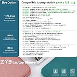 ZYB 14 Inch Laptop Sleeve Waterproof Shockproof Case Pink 14-14.1'' view 2