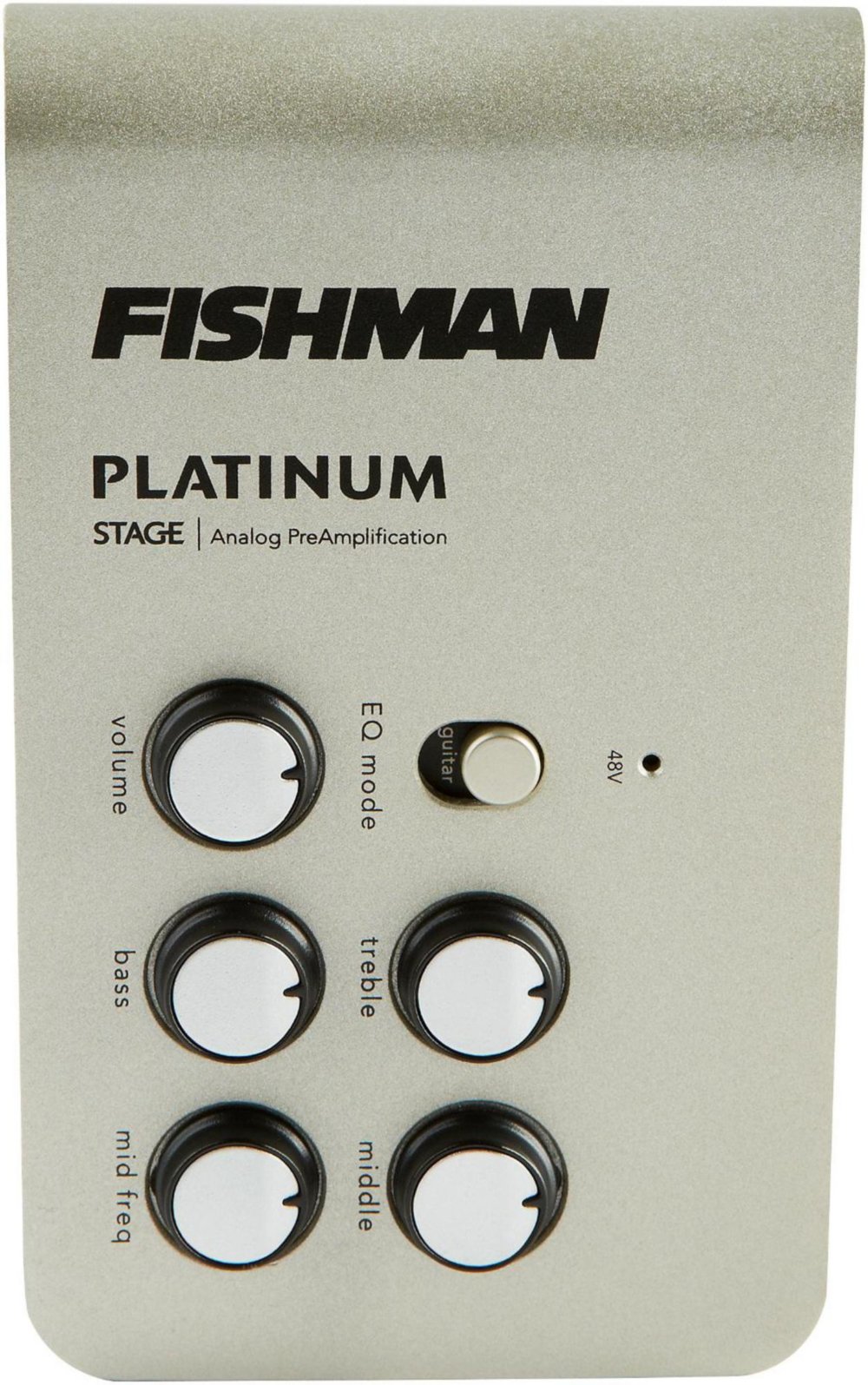 Fishman Gitarrenvorverstärker Platinum Stage - Analoger Vorverstärker für Gitarre - Black 2