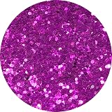 Hemway Glitter Shaker Fuchsia Pink 110g Super Chunky Craft Glitter view 2
