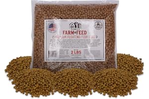 FAMILY FARM AND FEED | Premium Floating Fish Food | Pond and Lake | Pellets | 2 Pounds
