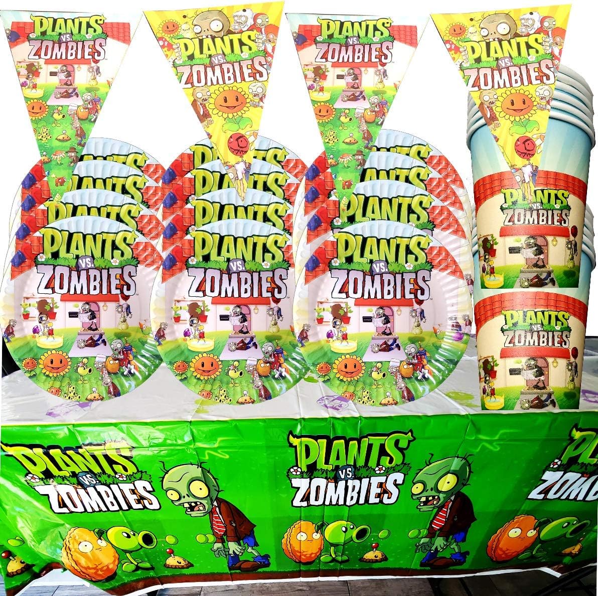 26PC Plants Versus Zombies PVZ PVSZ VS Party Set of Cups