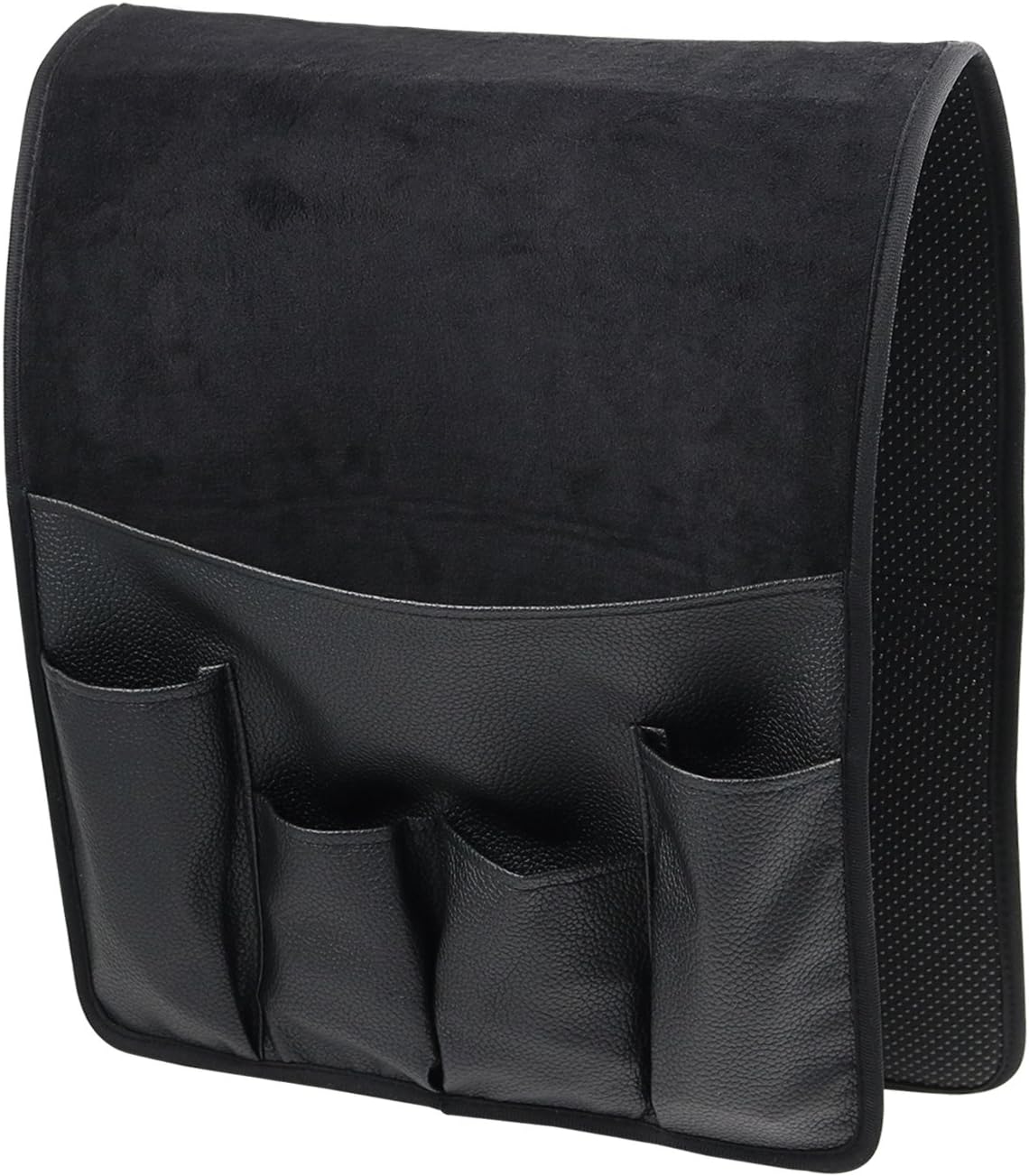 Amazon リモコンポケット ベッドサイドポケット ソファーサイド収納袋 ソファーにかけるサイドポケット 小物入れ リモコンやスマホや雑誌なども簡単 収納すっきり片付け 便利 ブラック ブラック リモコンラック オンライン通販