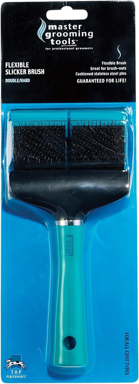 double sided slicker brush