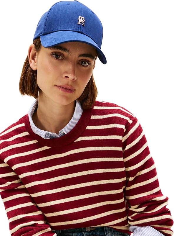 Gorra Mujer Elevated Chic con Logotipo, Azul (Preppy Navy), Talla Única