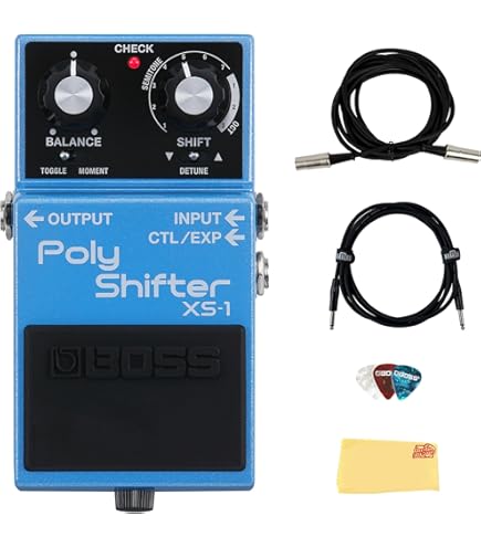 Amazon.com: BOSS XS-1 Poly Shifter | Compact Pitch Shifting Pedal