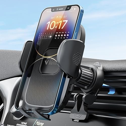 JOYTUTUS Phone Holder for Car Vent [Military-Grade Hook Clip] Vent