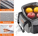 Lifewit 9L Insulated Lunch Bag Grey 12 Cans Cooler Everyday Use view 5